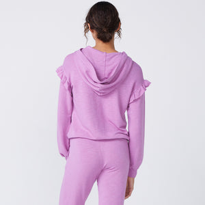 Supersoft Ruffle Pullover Hoody (6147256320182)