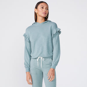 Supersoft Ruffle Pullover Hoody (6548569817270)