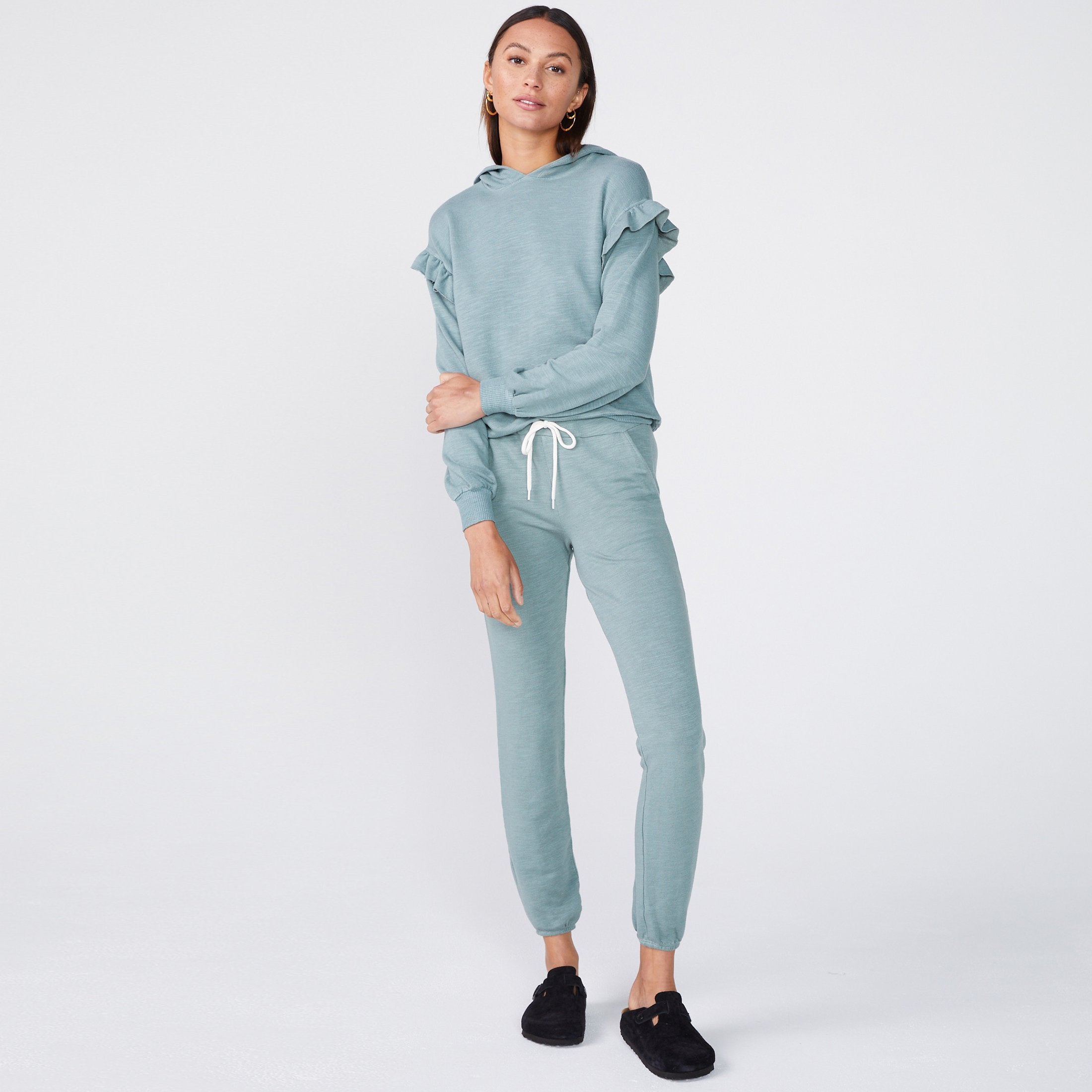 Supersoft Ruffle Pullover Hoody (6548569817270)