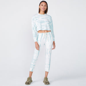 Painter Tie Dye Cropped Boyfriend Sweatshirt (6214111527094)