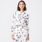 Kaleidoscope Tie Dye Cropped Boyfriend Sweatshirt (6592531398838)