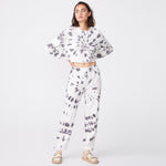 Kaleidoscope Tie Dye Cropped Boyfriend Sweatshirt (6592531398838)