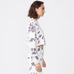 Kaleidoscope Tie Dye Cropped Boyfriend Sweatshirt (6592531398838)