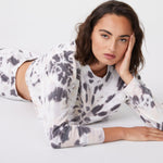 Kaleidoscope Tie Dye Cropped Boyfriend Sweatshirt (6592531398838)