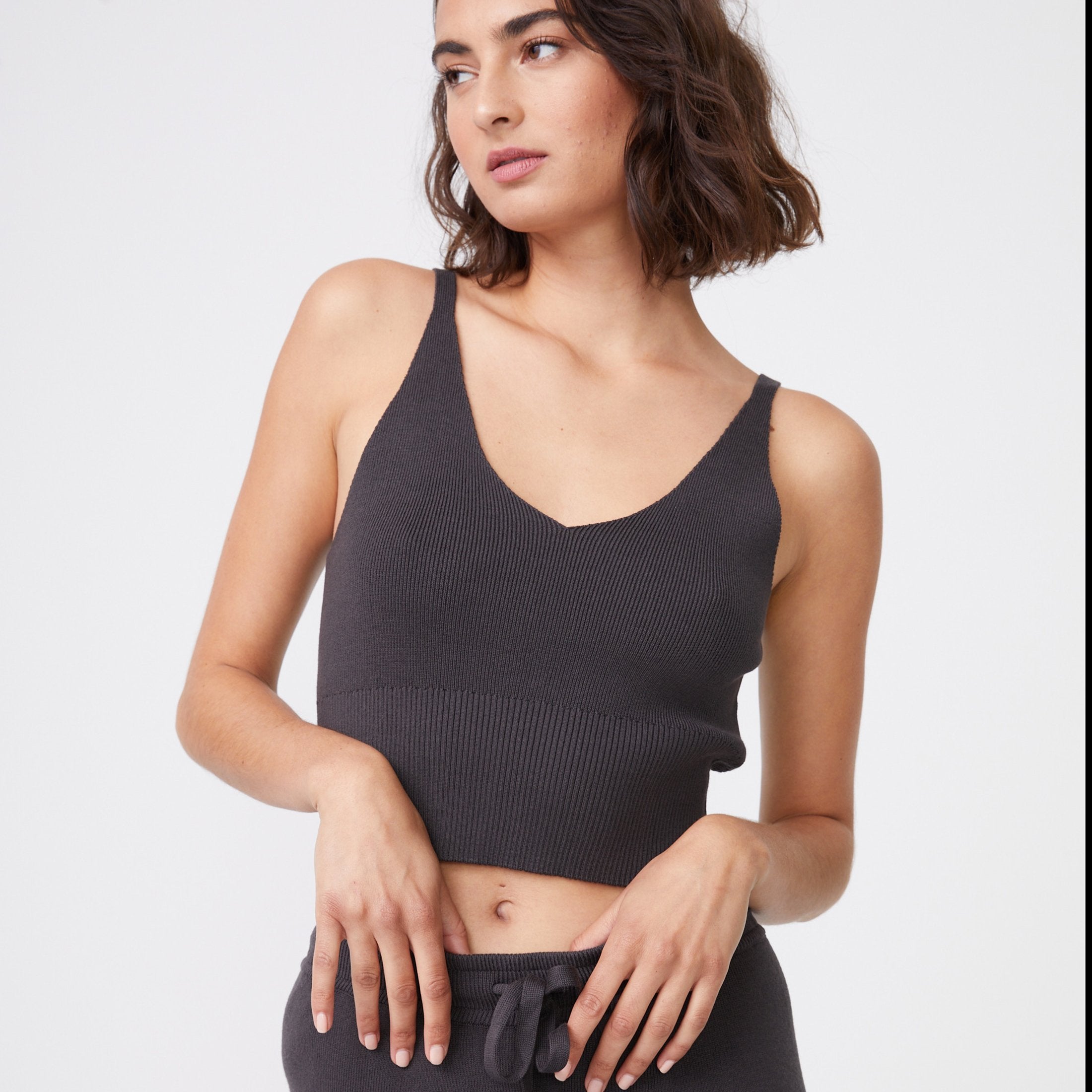 Rib Lounge Crop Tank (6592637108406)