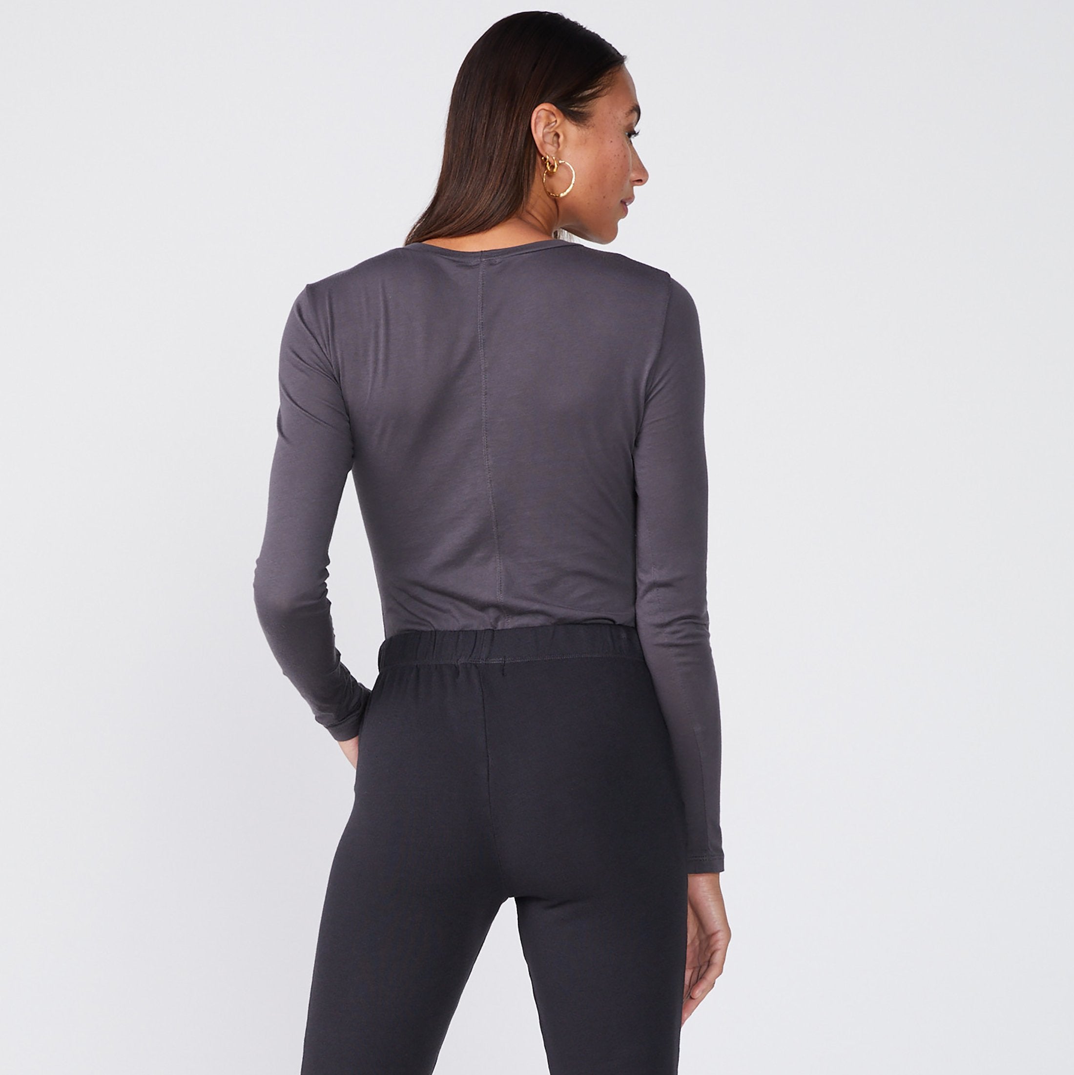 Bustier Long Sleeve Top (6551222845622)
