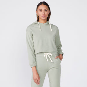 Cropped Pullover Hoody (6551223173302)