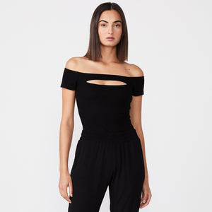 Off Shoulder Bodysuit (6592532447414)