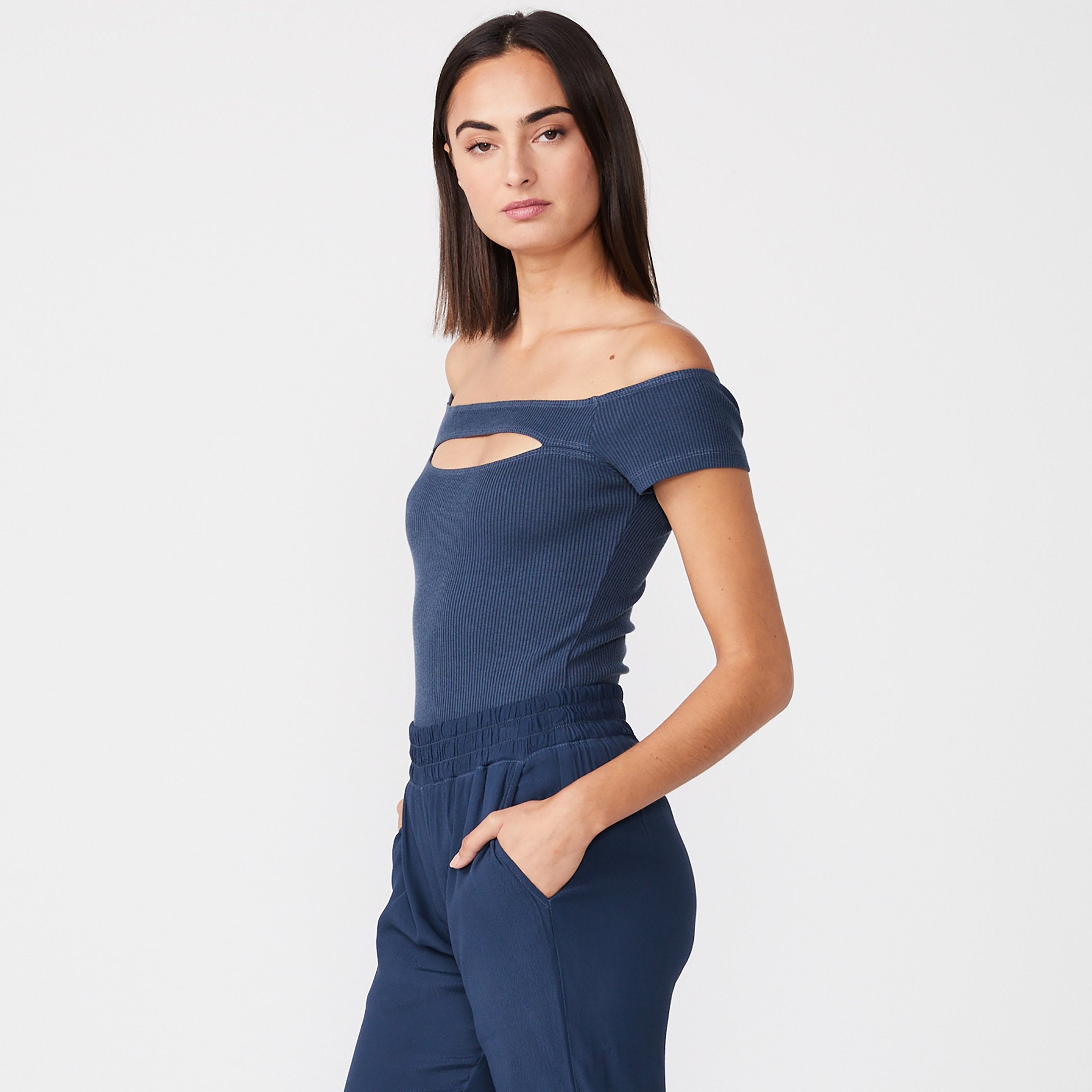 Off Shoulder Bodysuit (6592532545718)