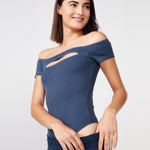 Off Shoulder Bodysuit (6592532545718)