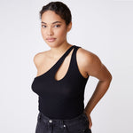 Cut Out One Shoulder Bodysuit (6643419447478)