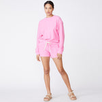 Fuzzy Fleece Rib Sweatshirt (6643419611318)