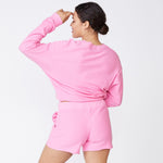 Fuzzy Fleece Rib Sweatshirt (6643419611318)