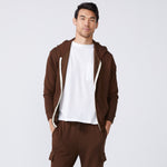 Supersoft Fleece Zip Up Hoody (6219012636854)