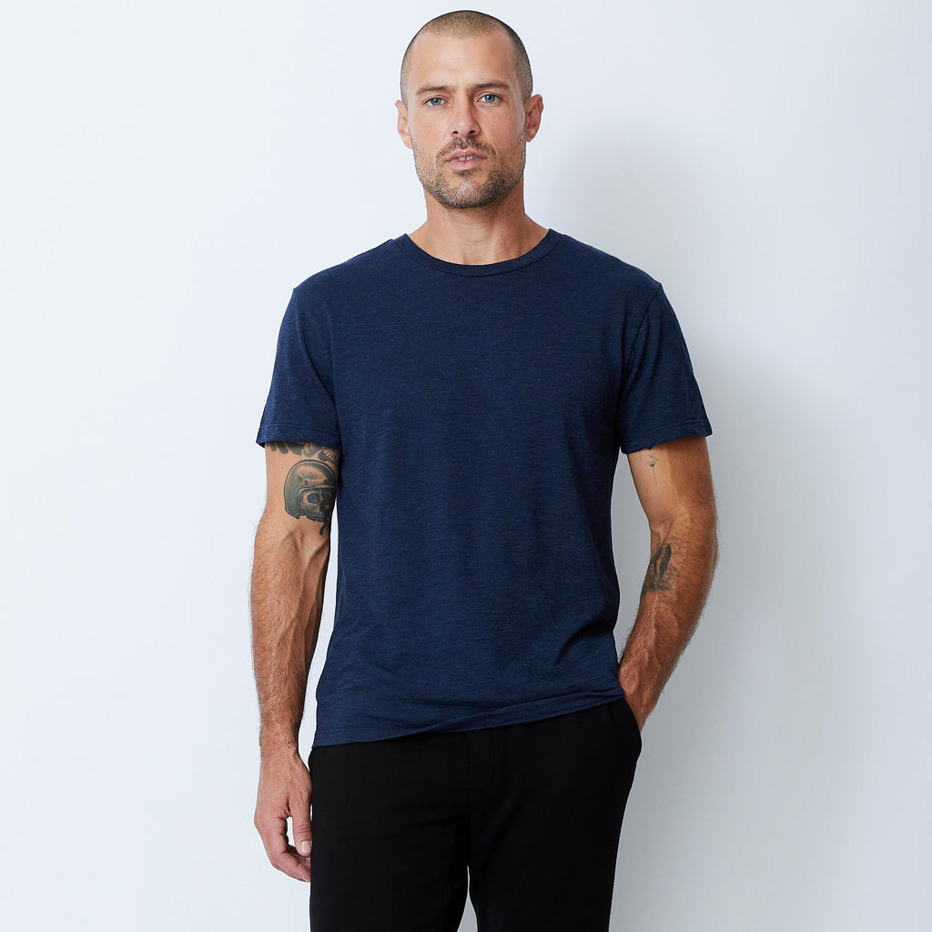 Textured-Tri Blend Relaxed Crew (1666493841510)